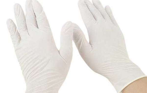 What is the color of the Disposable PVC Protective Gloves?