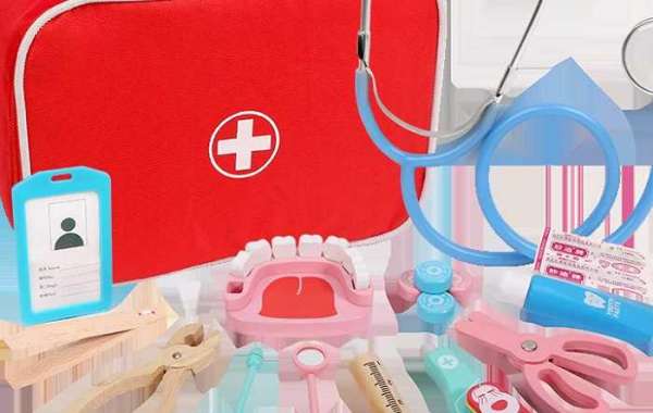 Dentist set toy allows children to learn happily