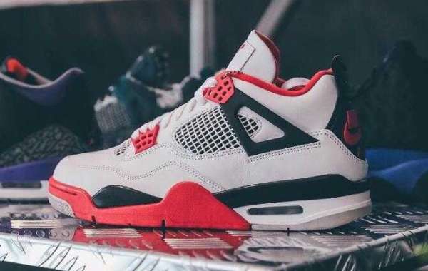 Where to Buy Latest Air Jordan 4 Fire Red Sport Sneakers ?
