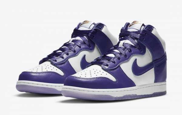 DC5382-100 Nike Dunk High SP “Varsity Purple” to release on December 3rd 2020