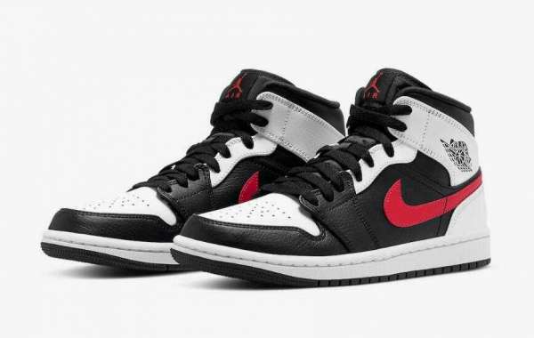 Latest Air Jordan 1 Mid Chicago Black Chile Red White Coming Soon