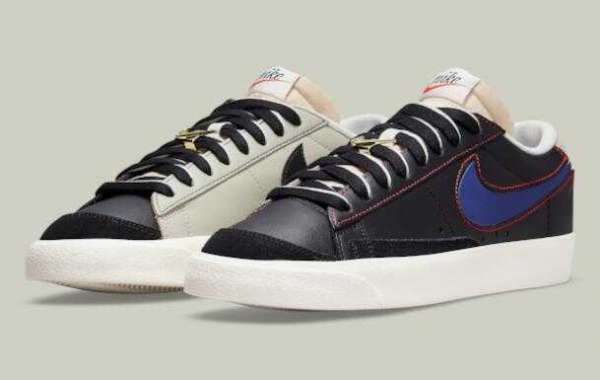 One New Pair Nike Blazer Low ’77 Appears With Removable Logos