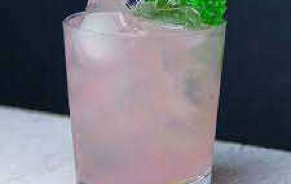cocktail recipes:Rhubarb Fix