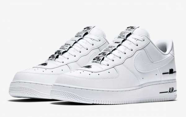 Best Sale Nike Air Force 1 Low Double Air Low White Black CJ1379-100