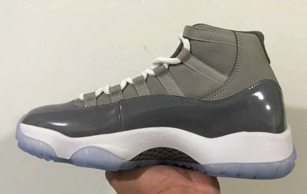 Latest 2021 Air Jordan 11 “Cool Grey” Basketball Shoes CT8012-005 Fast Shipping！