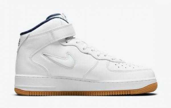 DH5622-100 Nike Air Force 1 Mid Releasing For Yankees Fans