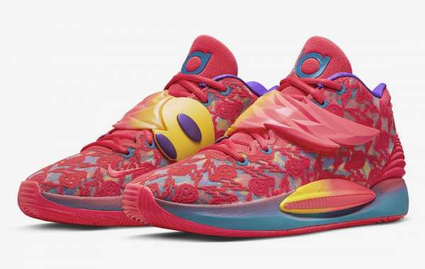 DO6903-600 Ron English x Nike KD 14 Basketball Shoes 2022 Release