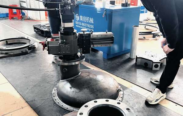 Machining flange surface on special-shaped flange pipe !