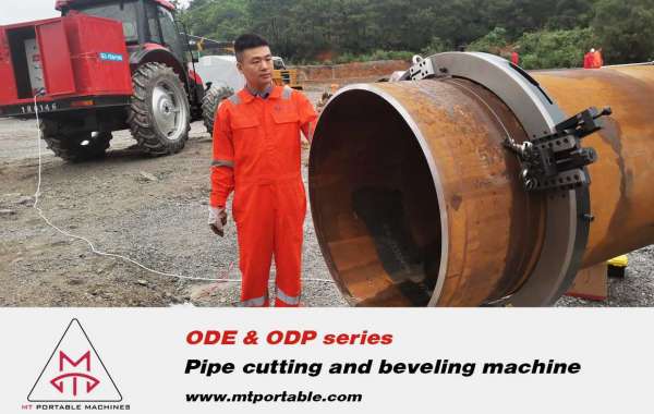 ODE-1066 pipe cutting and beveling machine has good performance