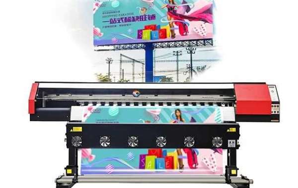 1.8m double 13200-E1 printheads eco solvent printer product introduction