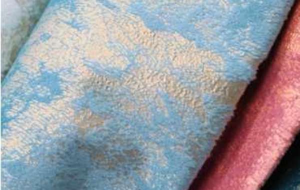 Wejoy Custom Morandi Color Printed Velvet Bronzing Fabric for Sofa