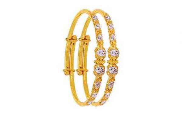 Elevate your style with the exquisite 22k bangles from Malani Jewelers.