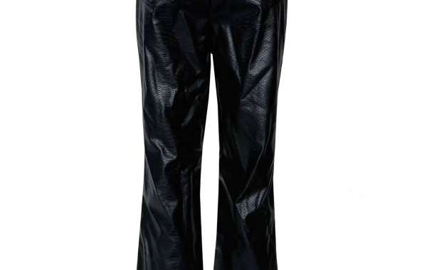 Discover the material and environmental benefits of faux leather pant