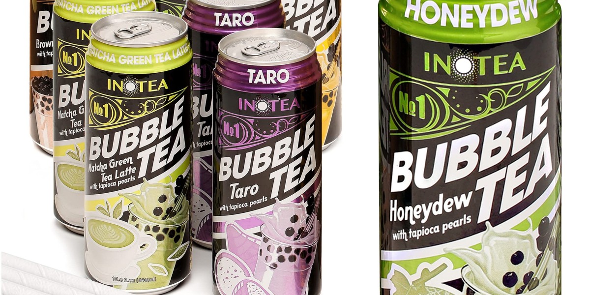 Ready-to-drink (RTD) plant-based bubble teas