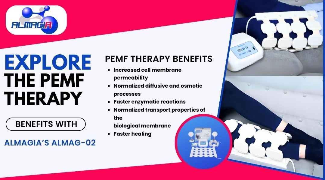 Explore the PEMF Therapy Benefits With Almagia’s Almag-02