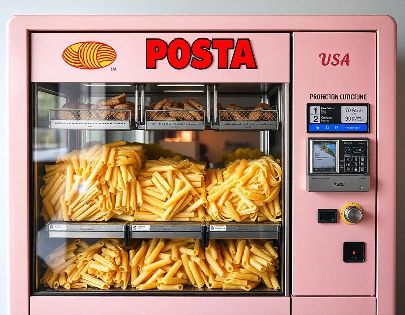 Pasta Vending Machine USA | Foodture - XuzPost