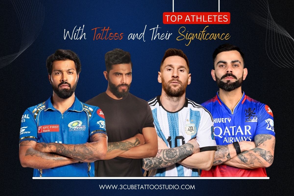 Top Athletes with Tattoos and Their Significance | 3Cube Tattoo Studio