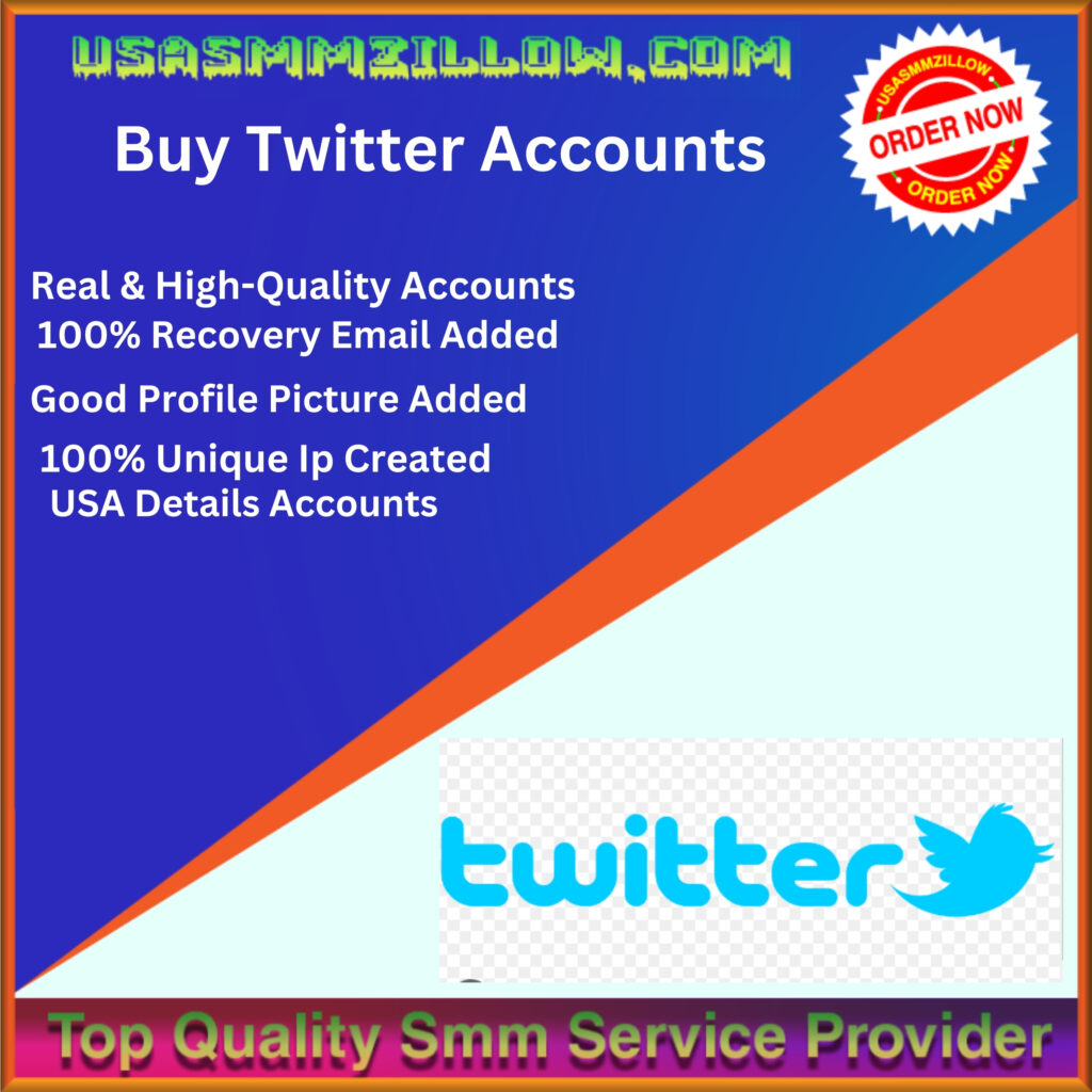 Buy Twitter Accounts - 100% Aged & Personal (Old-New)