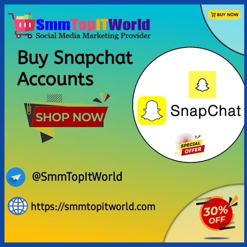 Buy Snapchat Accounts - SmmTopITWorld