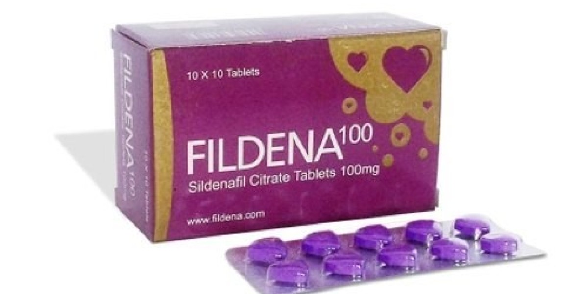 How does Fildena 100 mg act?