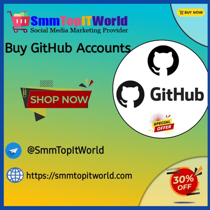 Buy GitHub Accounts - SmmTopITWorld