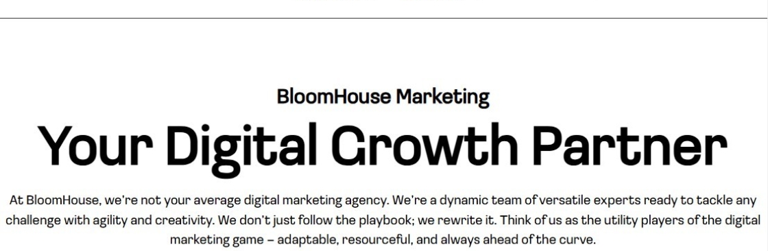 BloomHouse Marketing Cover Image