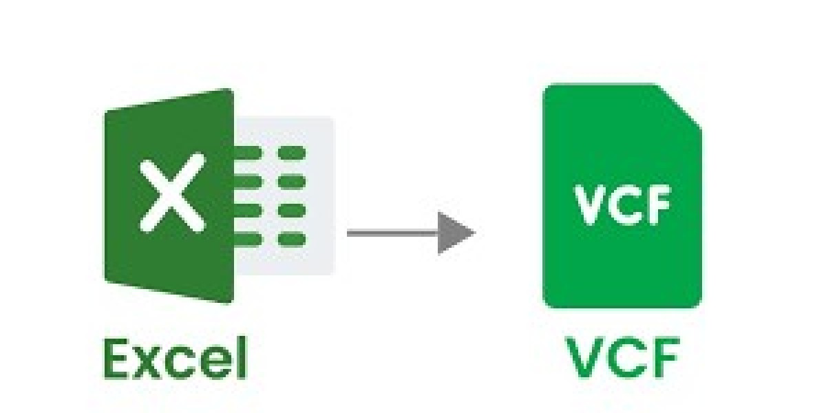 How do I Transfer Multiple Excel contacts to a single Virtual Card file?