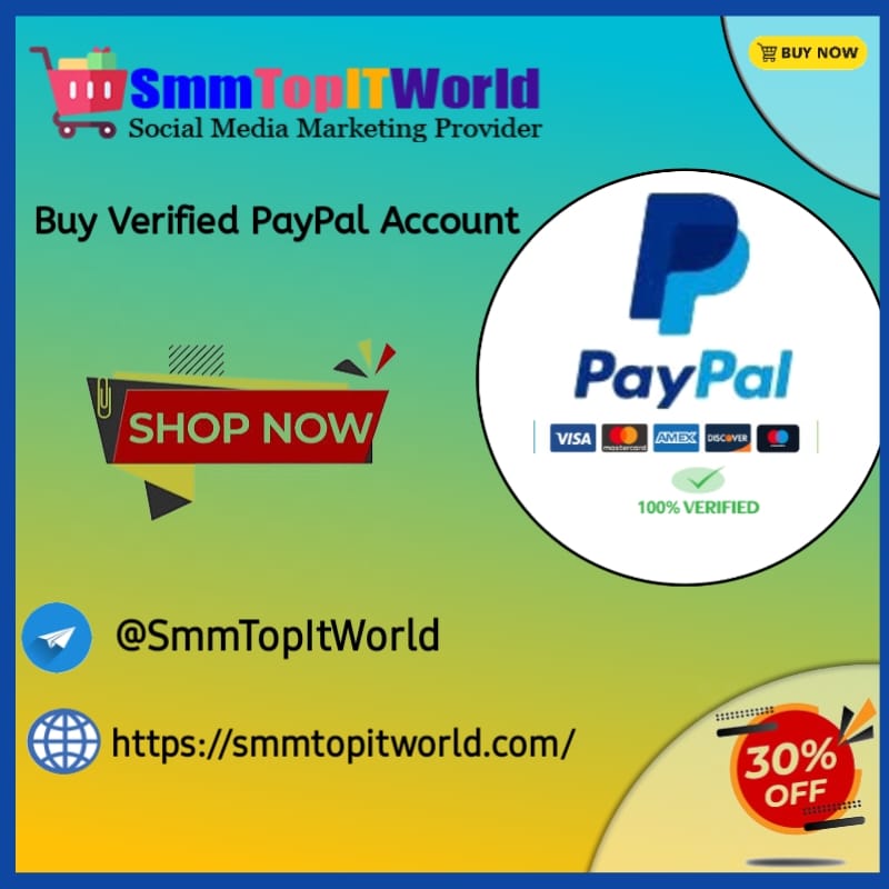 Buy Old Verified PayPal Accounts - SmmTopITWorld