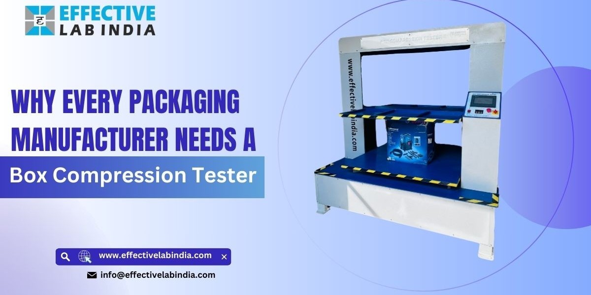 Why Every Packaging Manufacturer Needs a Box Compression Tester?