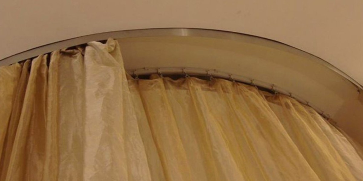 Premium Shower Curtain Track for Smooth, Quiet Performance