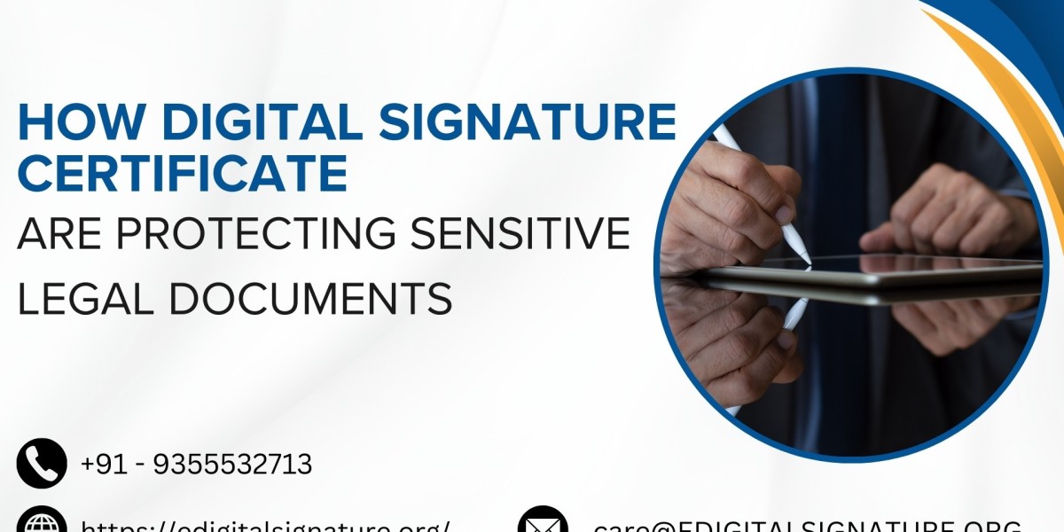 How Digital Signature Certificate Are Protecting Sensitive Legal Documents