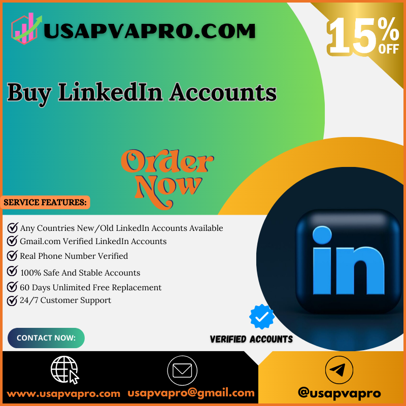 Buy LinkedIn Accounts - With Connection