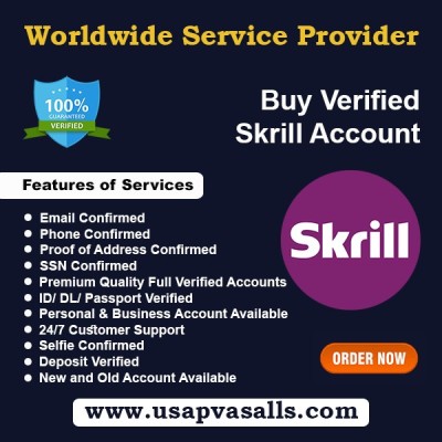 Buy Verified Skrill Accounts Profile Picture