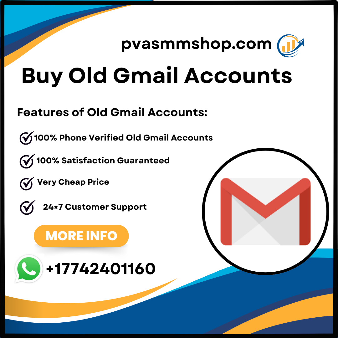 Buy Old Gmail Accounts - 100% Verified & Secure