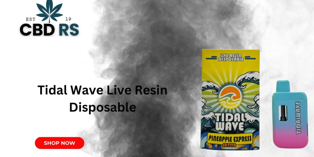 Tidal Wave Live Resin Disposable: A Smooth & Potent THC Experience