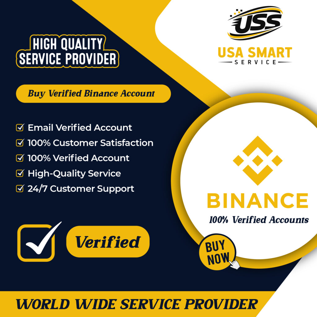 Buy Verified Binance Account - 100% KYC Verified -usasmartservice