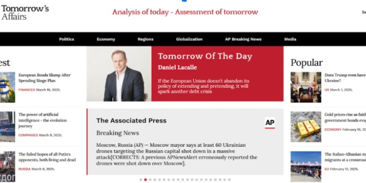 Tomorrows Affairs: Navigating the Complexities of Global Events News Politics and Economy