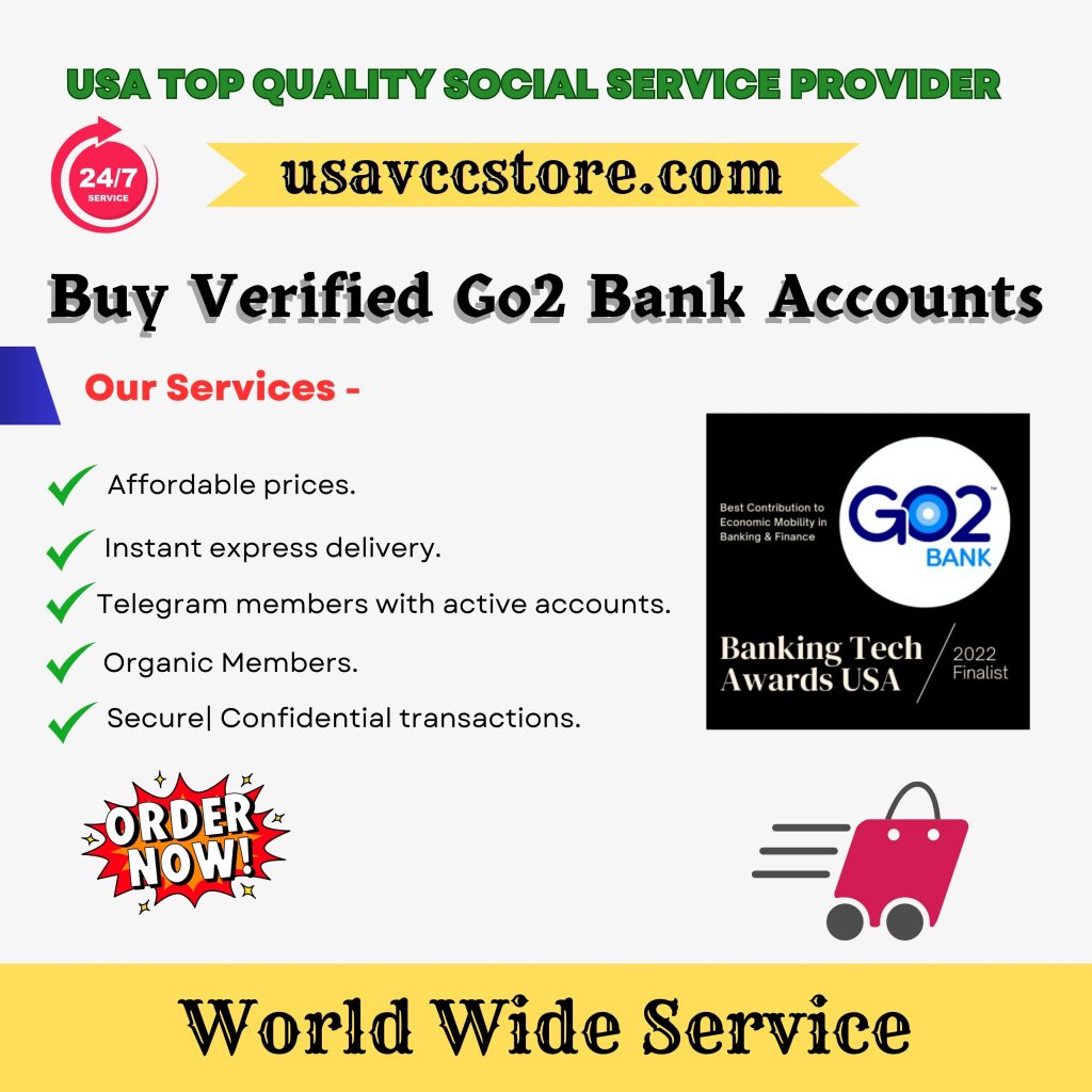 Buy Verified Go2Bank Accounts- Get Your USA Virtual Bank Card Instantly