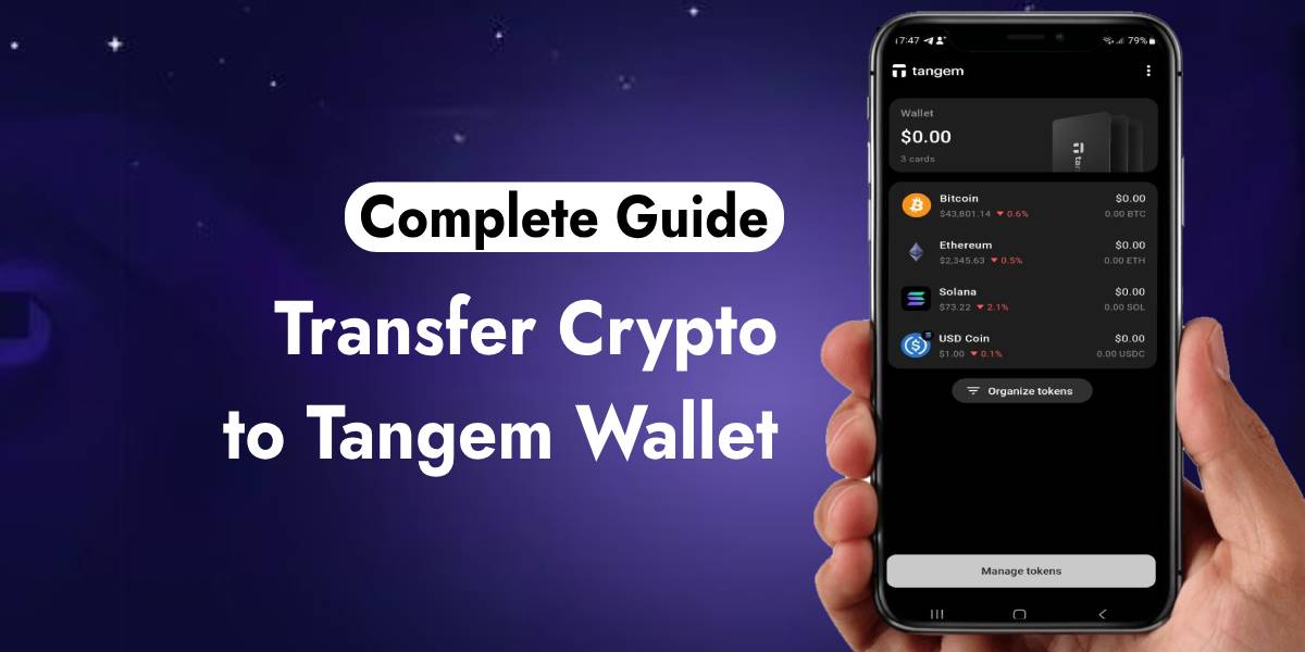 How to Transfer Crypto to Tangem Wallet [Latest Guide]
