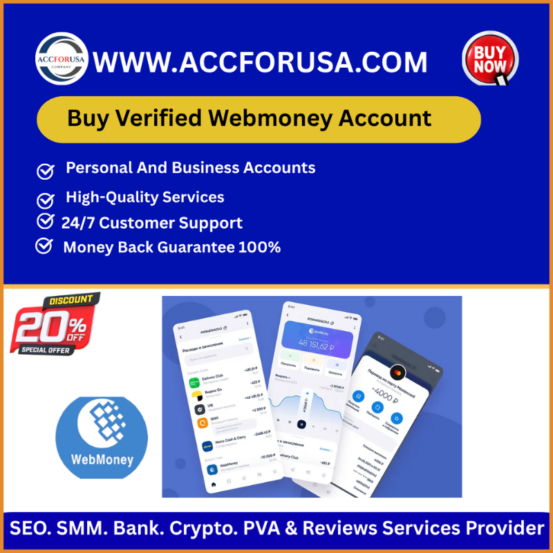 Buy **** WebMoney **** - 100% Full ****