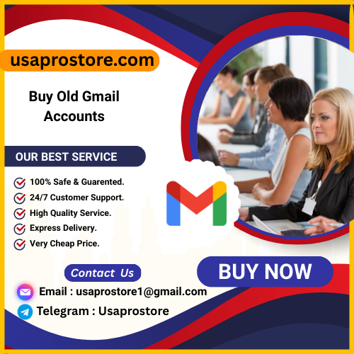 Buy Old Gmail **** - 100% | PVA | Bulk | Aged In 2025