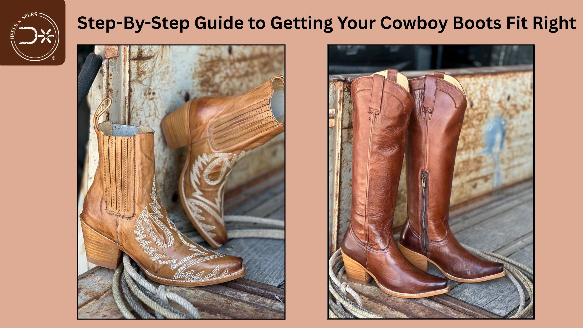 Step-By-Step Guide to Getting Your Cowboy Boots Fit Right