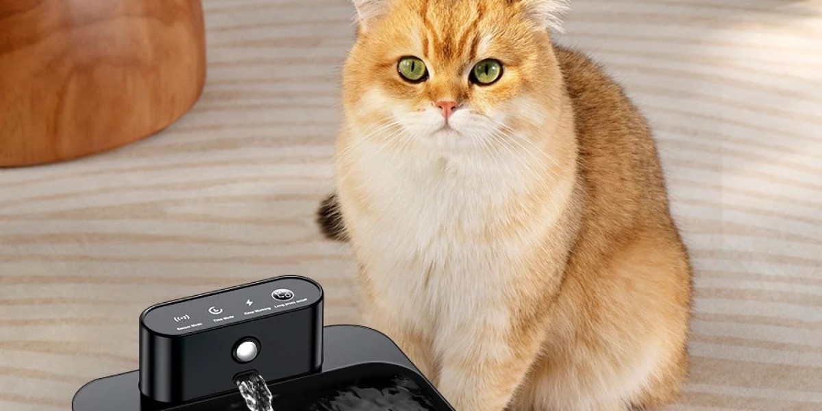 ROJECO Wireless Automatic Cat Water Fountain