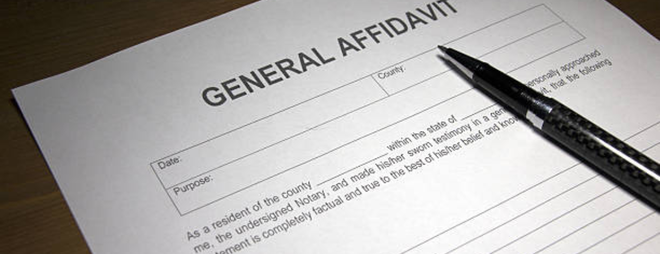 Filing Motions and Affidavits in USA | Clerical Legal Support